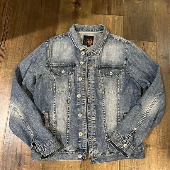 Guess Light Blue Denim Jacket - Picture 1 of 5